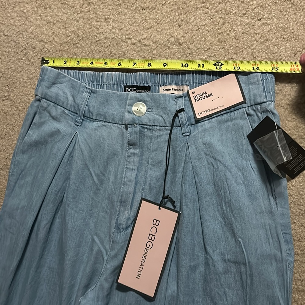 Size medium denim trousers NWT. - Picture 9 of 11